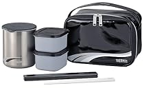 THERMOS 保温弁当箱 1合 エナメルブラック DBP-501 E-BK