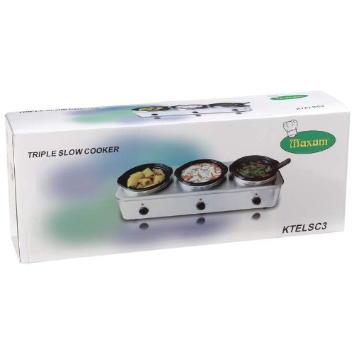 Triple Slow Cooker / Server - Style KTELSC3