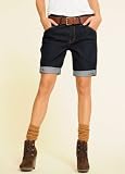 Mango Womens Bermuda Pam 6 Soft Denim