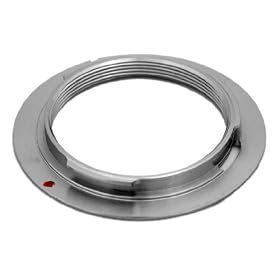 CowboyStudio M42 x 1mm Lens to Pentax K PK Camera Body Adapter for Canon DSLR SLR Cameras