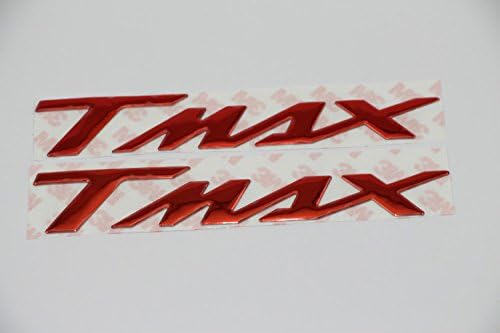 KODASKIN Sticker decals emblem raise 3d For TMAX TMAX500 TMAX530 (Red)