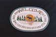 Moose Welcome Wildife Pine Cones Cabin Decor Oval Jute Rug
