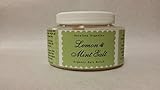 Lemon & Mint Organic Salt Scrub 8oz. in Shea Butter Base