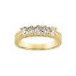 14K Yellow Gold 7/8 ct. Diamond Anniversary Band