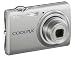 Nikon Coolpix S225 Digitalkamera (10 Megapixel, 3-fach optischer Zoom, 6,3 cm (2,5 Zoll) Display) silber