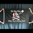 Pirate Flag -Time Flies When You're Having Rum