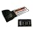 Carte Express Card (ExpressCard 34mm) - 1 Port USB2.0 + 2 Ports FireWire IEEE1394a - CHIPSET JMICRON
