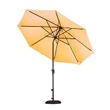 9' Push Tilt Aluminum Patio Umbrella