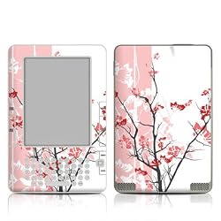 Pink Tranquility Design Protective Decal Skin Sticker for Amazon Kindle 2 E-Book Reader (2nd Gen)