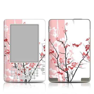 Pink Tranquility Design Protective Decal Skin Sticker for Amazon Kindle 2 E-Book Reader (2nd Gen)