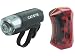 Cateye HL-EL120 and TL-LD170 LED Bicycle Headlight and Tail Light Combination