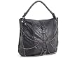 Hype Louise Top Zip Hobo in Black