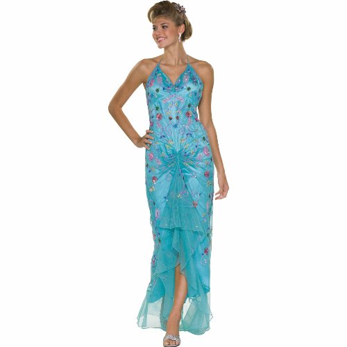Formal Evening Gown. Beaded Mesh Dress for Prom - Party - Wedding by Sean Collection (70025)