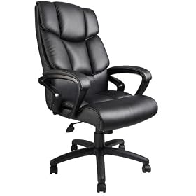 NTR EXECUTIVE LEATHER CHAIR WITH KNEE TILT MECHANISM by BOSS