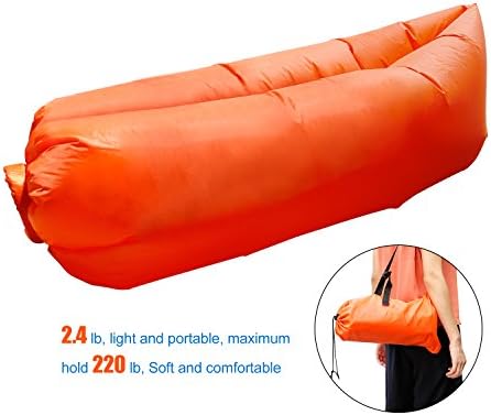 Itechzhu Outdoor Fast Inflatable Sleeping Bag Air Lounger