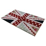 Floral High Quality JVL Union Jack Door Mat
