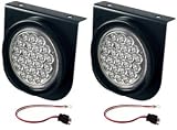 Set of 2 4 LED Clear/Red Trailer RV Truck Mounting Lights 41vfUpKezdL. SL160 Set of 2 4 LED Clear/Red Trailer RV Truck Mounting Lights