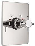 California Faucets Jalama Series 1/2 Thermostatic Valve with Rectangular Trim - THC-150-73PRB