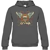 Fantasmo Skull Tattoo Unisex Hooded Sweatshirt