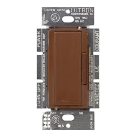 Lutron MSC-AD-SI Maestro 600-Watt Accessory Dimmer Sienna by Lutron
