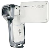 Zoom Produkt-Bild: Sanyo VPC-CA8EX Camcorder (SD-Karte, 8 Megapixel, 5-fach opt. Zoom, 6,4 cm (2,5 Zoll) Display, wasserdicht bis 1,5m) wei&szlig;