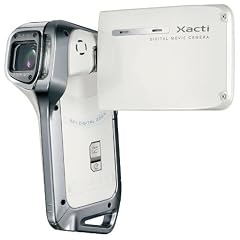 Sanyo VPC-CA8EX Camcorder (SD-Karte, 8 Megapixel, 5-fach opt. Zoom, 6,4 cm (2,5 Zoll) Display, wasserdicht bis 1,5m) wei�