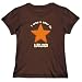T-Shirt Womens Brown " I WAS A STAR IN Bangladesh " Countries Large
