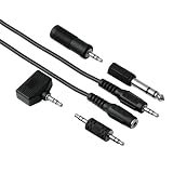 Hama Kit de connexion Jack avec adaptateurs jack 3,52 et 6,35 mm 2,5m Noirpar Hama