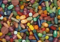 Assorted Loose Resin Beads - Bag of 30+