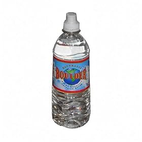 Click here to buy Bottle Water, 20 oz., Push Pull Sport Cap by Custom Logistics.