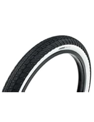 Kink BMX Lyra Wire Bead Tire, White Wall, 20-Ounce x 2.3-Inch
