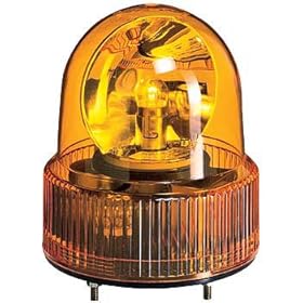 【クリックで詳細表示】小型回転灯 SKH-A型 イエロー SKH-120A-Y