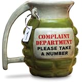 BigMouth Inc Grenade Mug - Take a Number