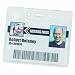 Chums Safety 30033 Heavy Duty Vinyl Sleeve, 3-7/8" Length x 2-5/8" Width, For Horizontally Oriented Security Passes and Ids (Pack of 10)