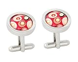Psychedelia Brown Swirl Cufflinks
