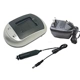 TechFuel Premium Battery Charger for Canon ZR930 Camcorder