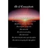 (24x36) The 10 Commandments (Sunrise) Art Poster Print