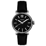 Fossil Women's ES2292 Black Leather Watch