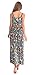 Dilanni Women's Strap Sleeveless Floral Printed Summer Beach Bohemian Sundress