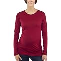 Liz Lange&reg; Maternity Essential Layering Long Sleeve Tee - Red