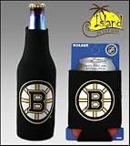 SET OF 2 BOSTON BRUINS CAN & BOTTLE KOOZIE COOLER