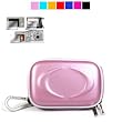 Fashion Assorted Colorful Carrying case for Sony DSC-T500 Sony DSC-T500 Sony Cybershot DSCW300 DSCT300 DSC-T700 DSC-T500 DSC-T77!! (multiple colors available) (Purple)