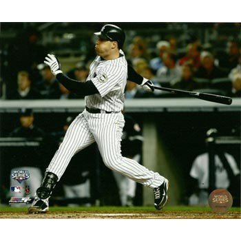 Mark Teixeira Yankees 2009 World Series Batting 8x10 Photo
