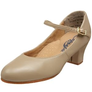 Buy Capezio Ladies Leather Jr. Footlight Character Shoe by Capezio