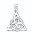 14K WG CELTIC PEND - GH17089