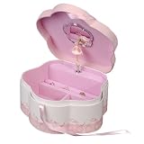 Girl's Musical Jewelry Box- Flower Shaped