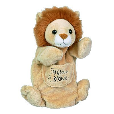Lion Hand Puppet 25cm