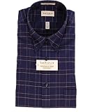 Van Heusen Wrinkle Free Oxford Window Pane Dress Shirt