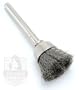 Steel Wire Brush - 1-5/8" L - 1/8" Shaft - 3/8" x 9/16"