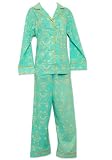 Bedhead Arabesque Blue Voile Cotton Pajama